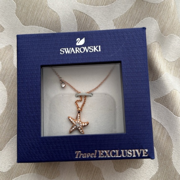 Swarovski Starfish Pendant Necklace